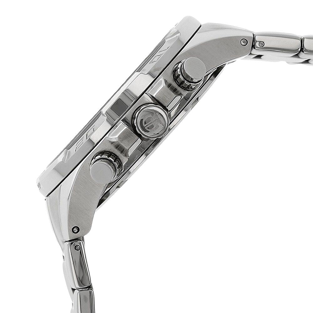 Titan Quartz Chronograph Blue Dial Stainless Steel Strap Watch for Men NP90079SM01