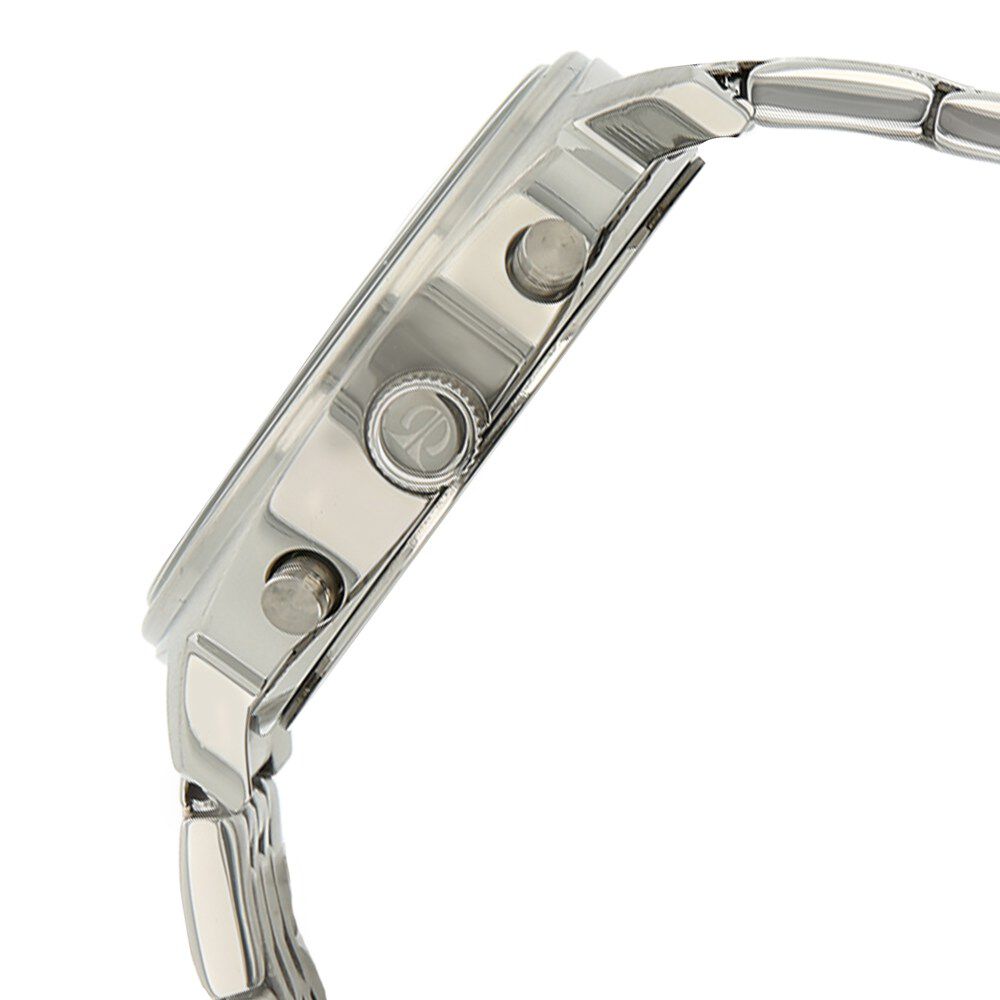 Titan Quartz Chronograph Brown Dial Stainless Steel Strap Watch for Men-90081SM01