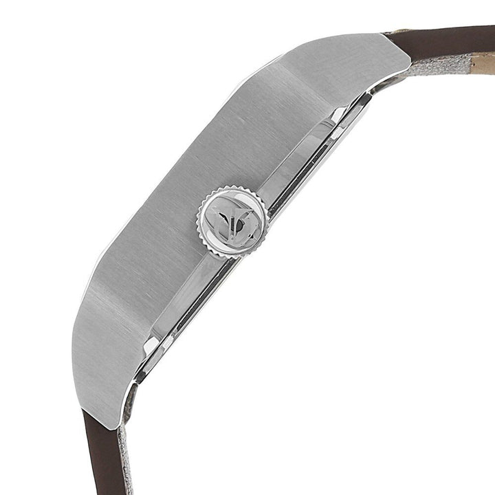 Titan PURPLE PAST MODERN Beige Dial Quartz Multifunction Leather Strap watch for Men-90083SL01