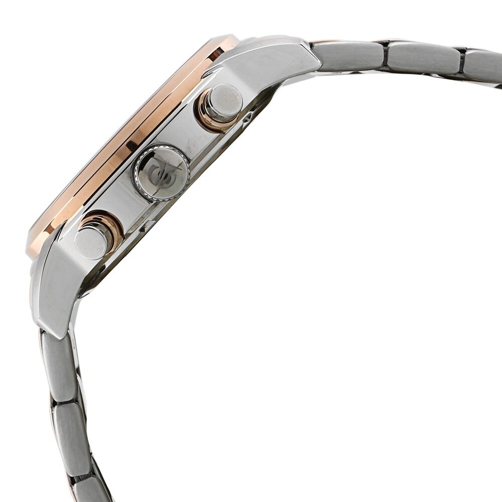 Titan Octane Quartz Chronograph White Dial Stainless Steel Strap Watch for Men - The Watch Factory ®