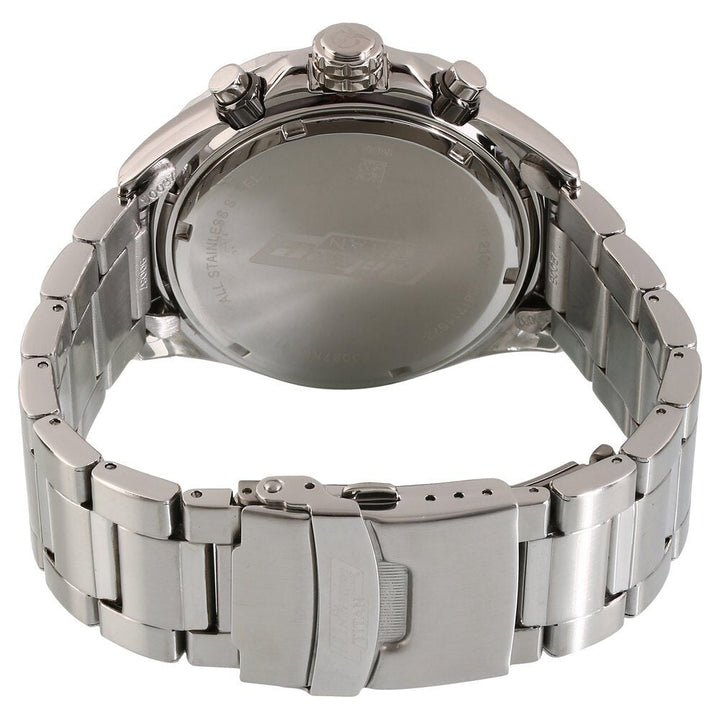 Titan Quartz Chronograph Silver Dial Stainless Steel Strap Watch for Men NS90087KM01