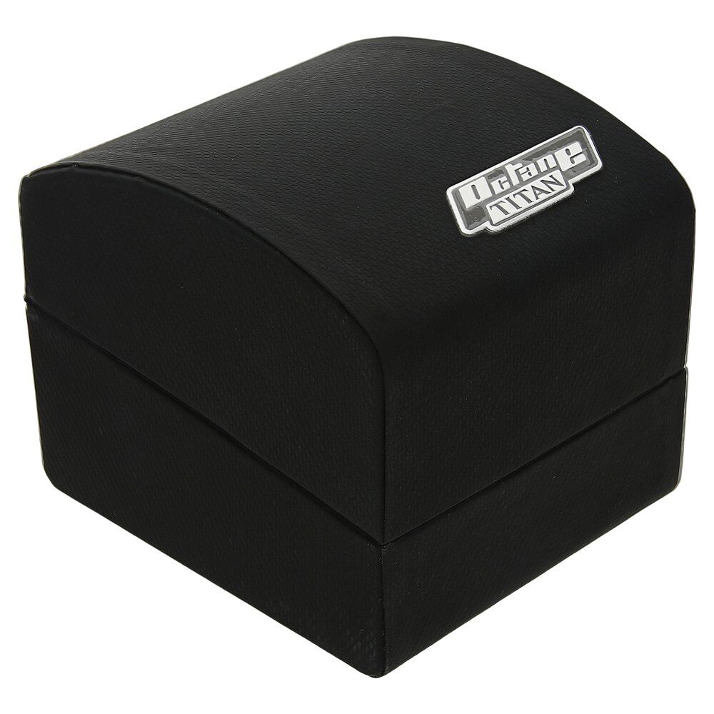 Titan Quartz Chronograph Silver Dial Stainless Steel Strap Watch for Men - The Watch Factory ®