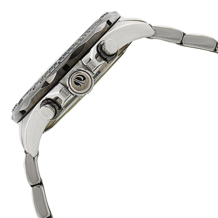 Titan Octane Black Dial Chrono Stainless Steel Watch for Men - The Watch Factory ®