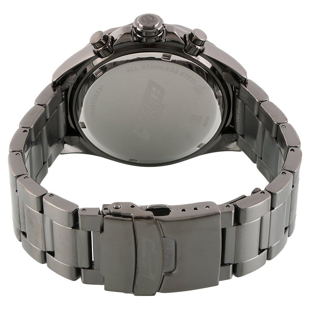 Titan Quartz Chronograph Blue Dial Stainless Steel Strap Watch for Men - The Watch Factory ®