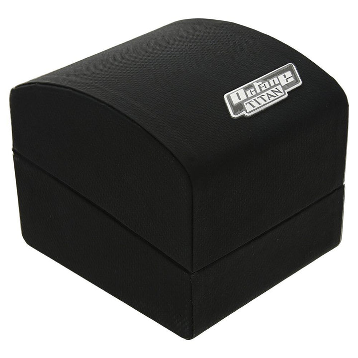 Titan Quartz Chronograph Blue Dial Stainless Steel Strap Watch for Men - The Watch Factory ®