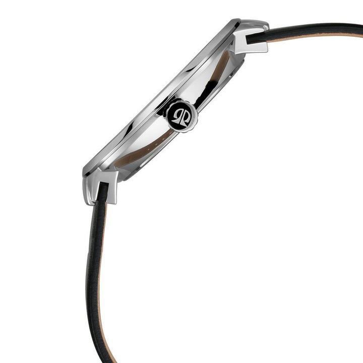 Titan Quartz Multifunction Silver Dial Leather Strap Watch for Men-NN90093SL01