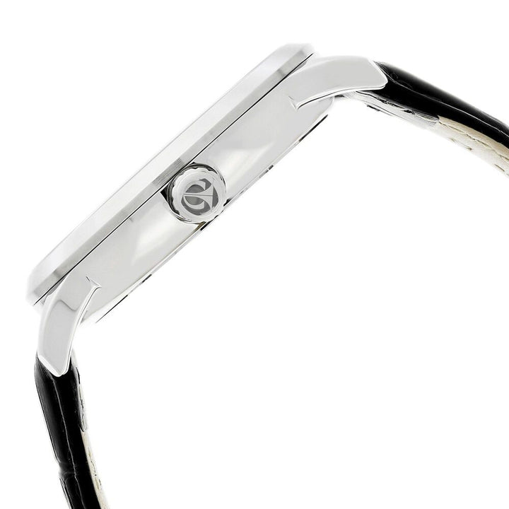 Titan On Trend Silver Dial Quartz Multifunction Leather Strap watch for Men-NM90100SL01