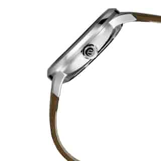 Titan On Trend Olive Green Dial Leather Strap Watch 90100SL03 (DJ772)