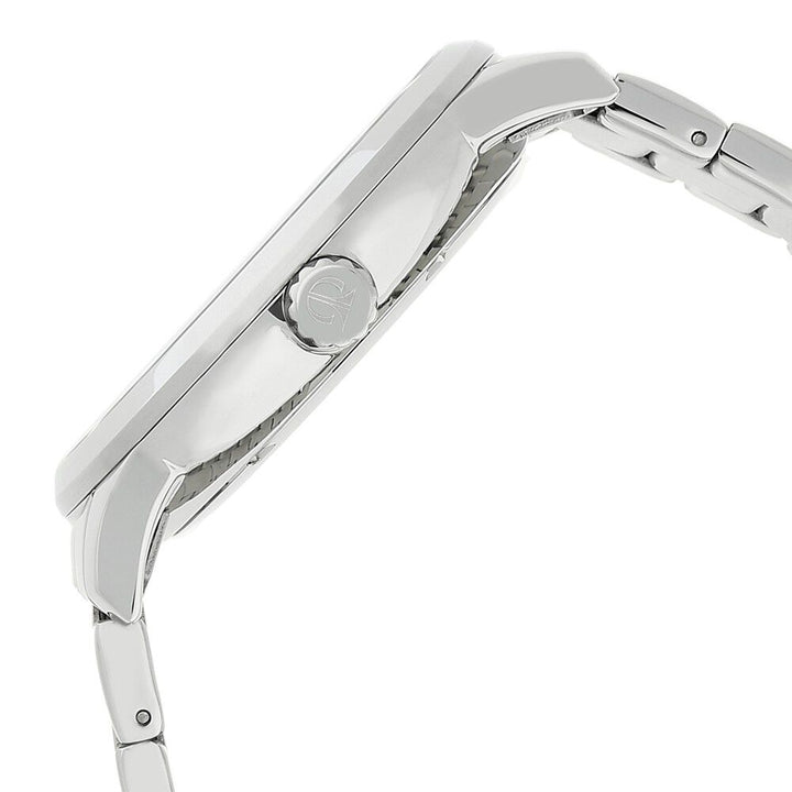 Titan Quartz Multifunction Blue Dial Stainless Steel Strap Watch for Men-NN90101SM01