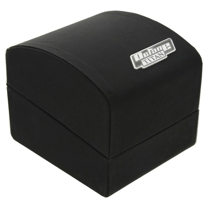 Titan Octane Blue Dial Chronograph Stainless Steel Strap watch for Men NS90103KM02