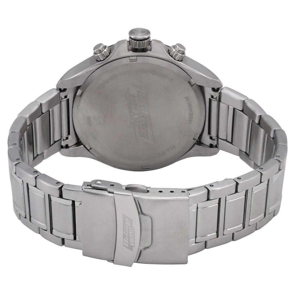 Titan Octane Blue Dial Quartz Multifunction Stainless Steel Strap watch for Men - The Watch Factory ®