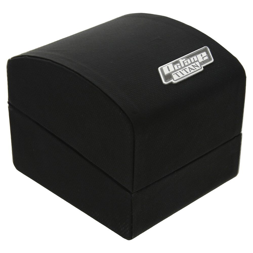 Titan Octane Blue Dial Chronograph Leather Strap watch for Men-NP90106KL01