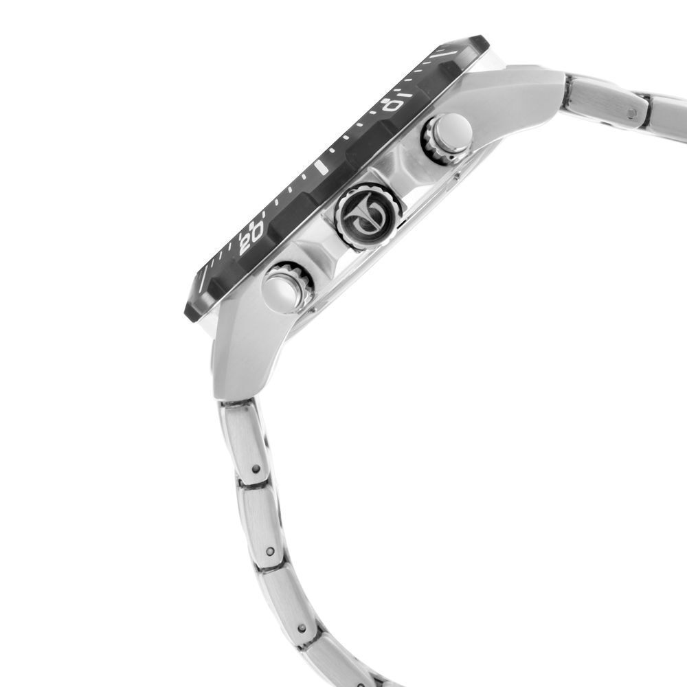 Titan Quartz Chronograph Silver Dial Stainless Steel Strap Watch for Men NS90108KM01