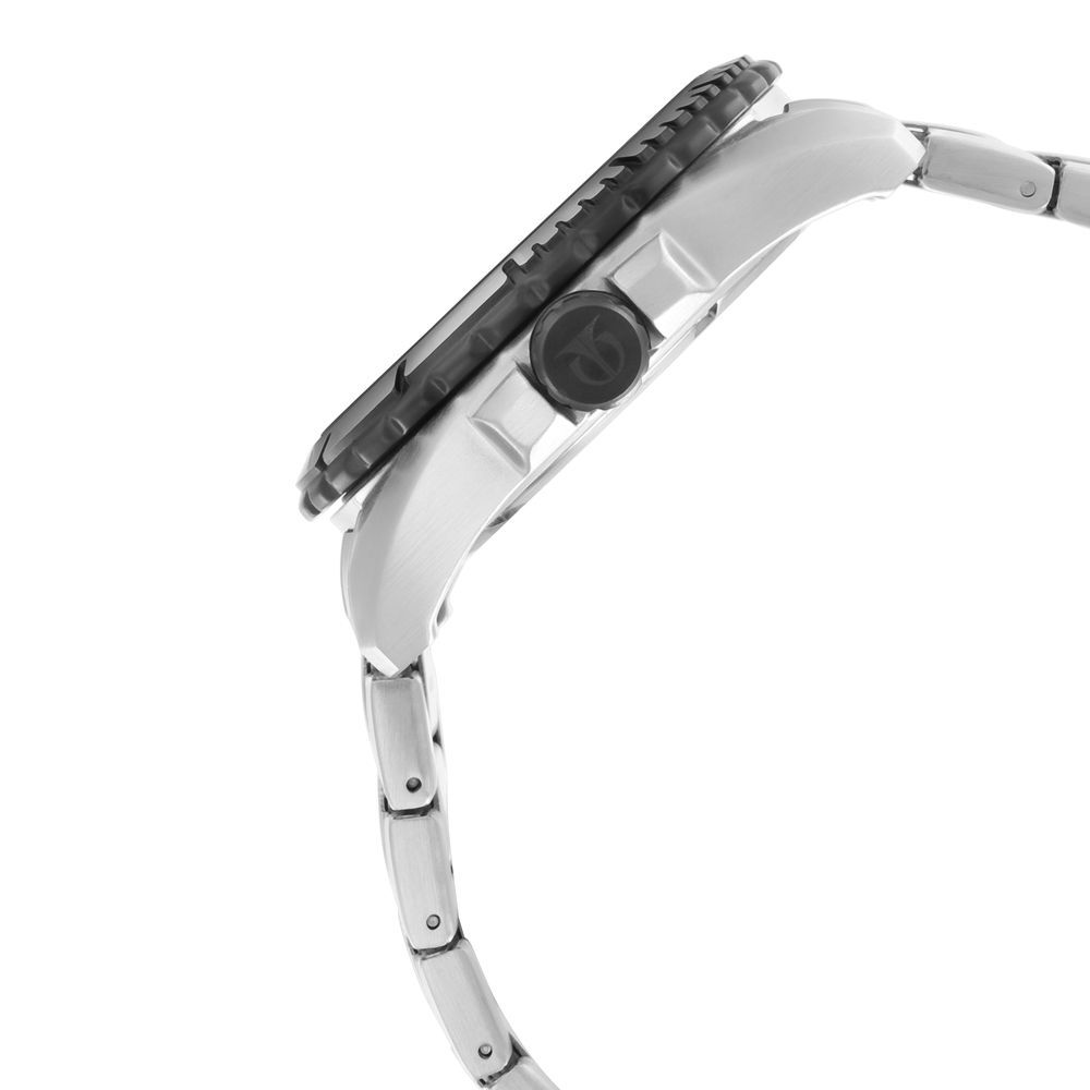 Titan Quartz Multifunction Silver Dial Stainless Steel Strap Watch for Men-NS90109KM01