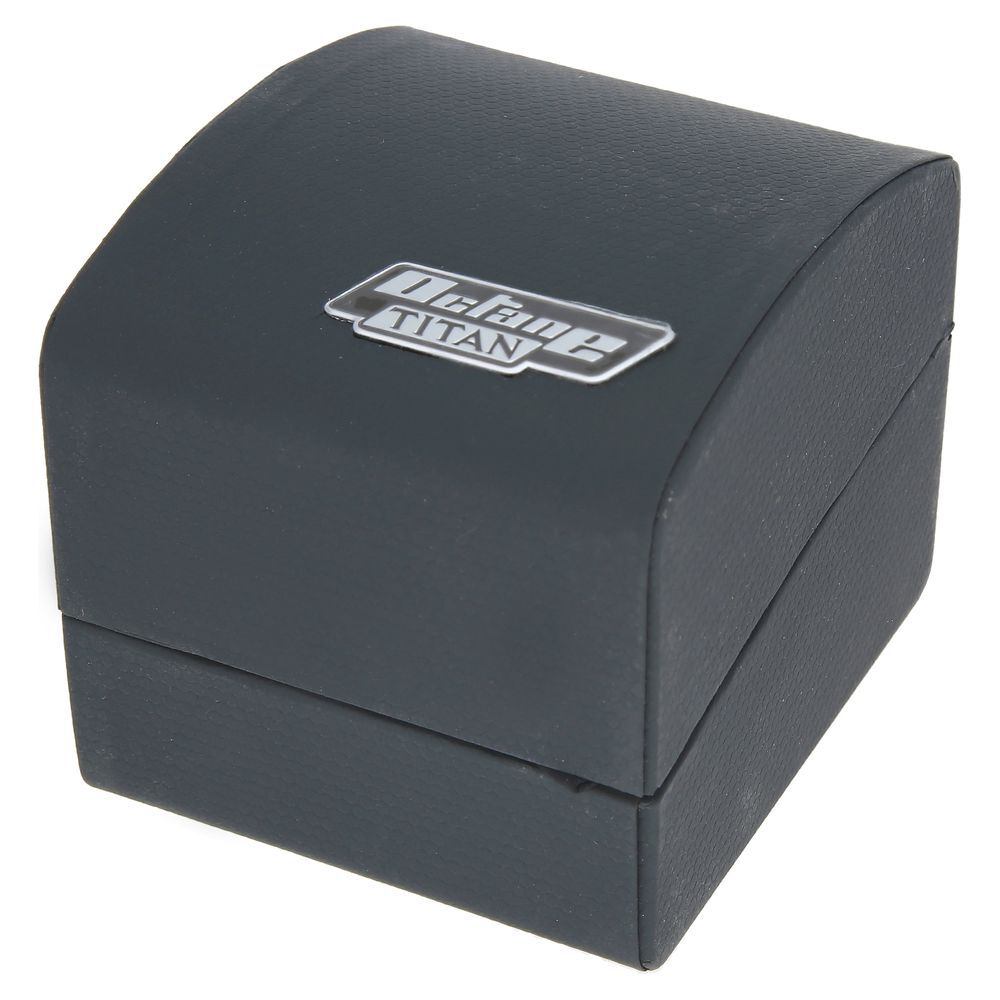 Titan Quartz Multifunction Black Dial Nylon Strap Watch for Men-NN90109KP03