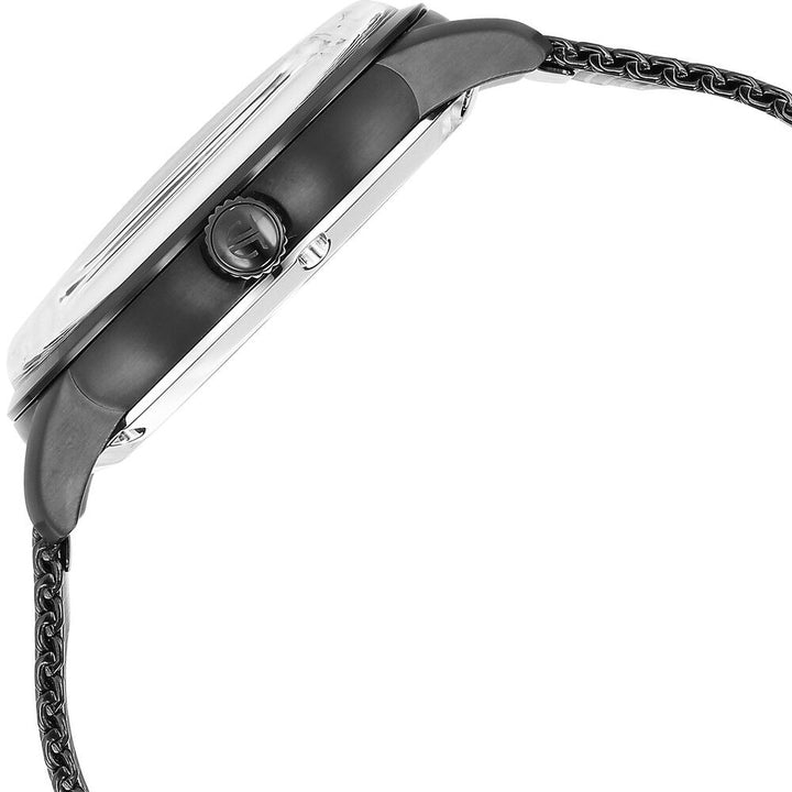 Titan Mechanical Black Dial Automatic watch for Men with Stainless Steel Strap - The Watch Factory ®