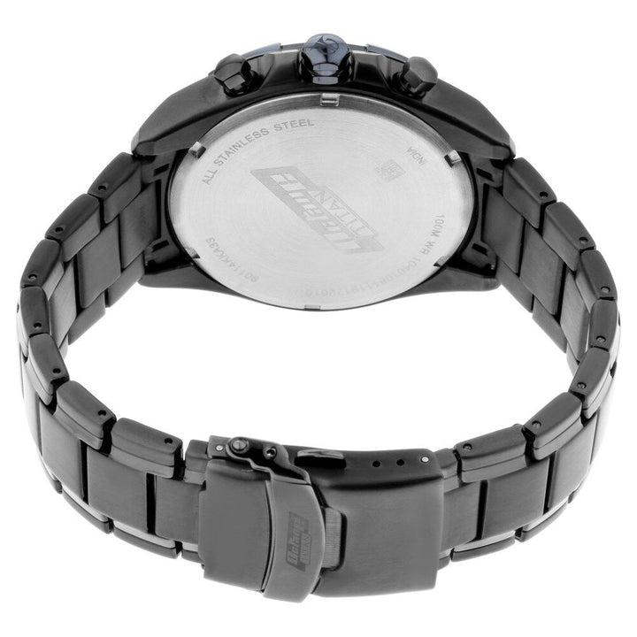 Titan Chronograph Silver Dial Quartz Stainless Steel Strap Men Watch NS90114KM01