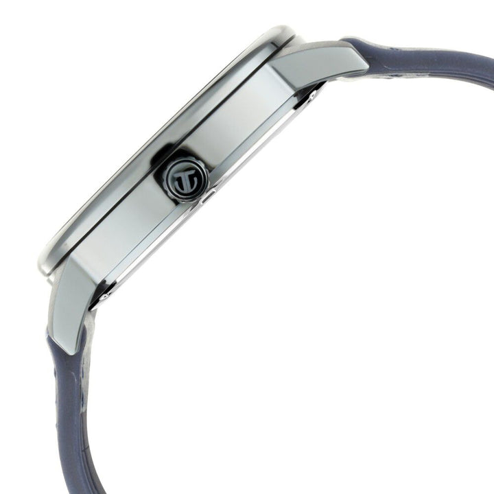 Titan Athleisure Grey Dial Analog Leather Strap Watch for Men NQ90118QP01