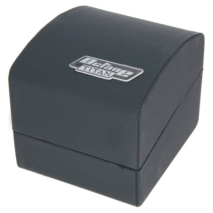 Titan Quartz Multifunction Black Dial with Silicone & Leather Strap watch for Men-NS90122QP01