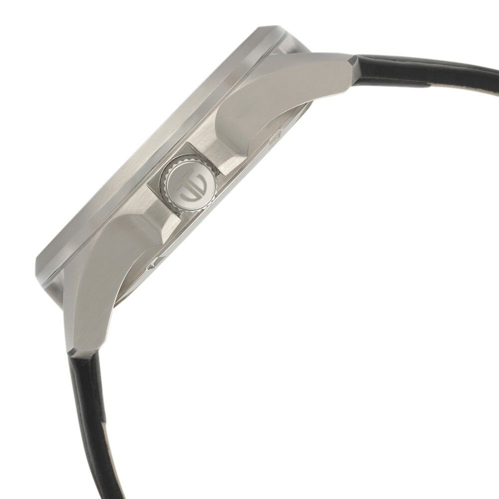 Titan Quartz Multifunction Silver Dial Leather Strap Watch for Men - The Watch Factory ®