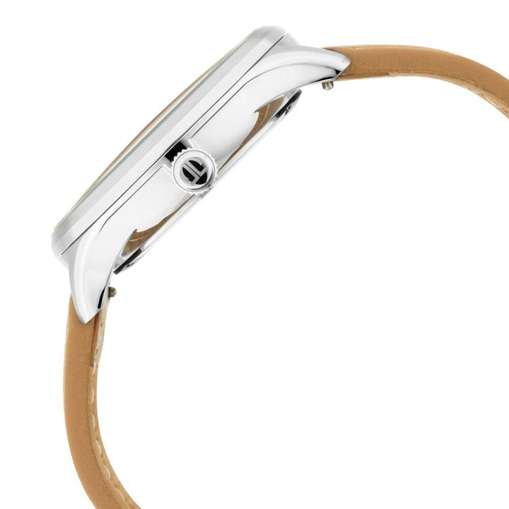 Titan Light Leather Switch Yellow Dial Quartz Multifunction Leather Strap watch for Men NS90125SL04