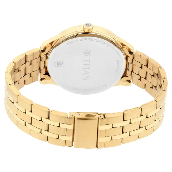 Titan Regalia Opulent Stainless Steel Watch  90127YM02 / NR90127YM02