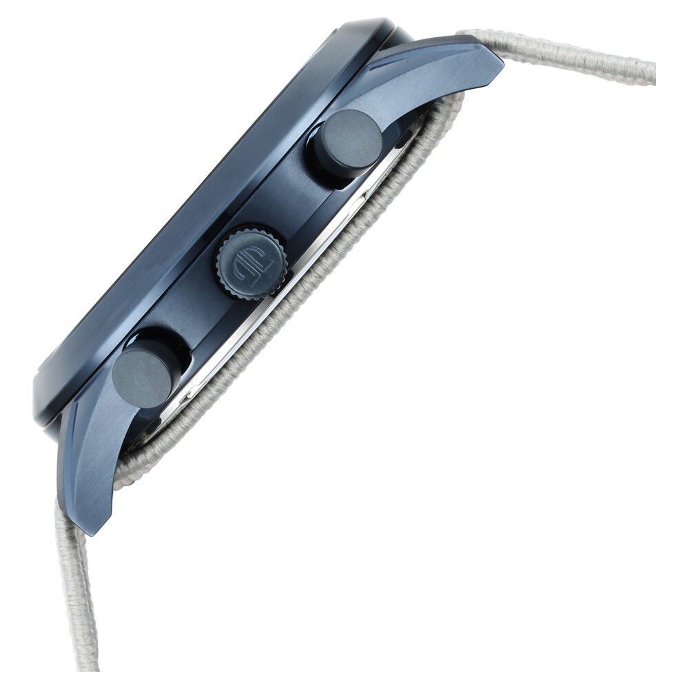 Titan Athleisure Blue Dial Quartz Multifunction Nylon Strap watch for Men-NS90129QP01