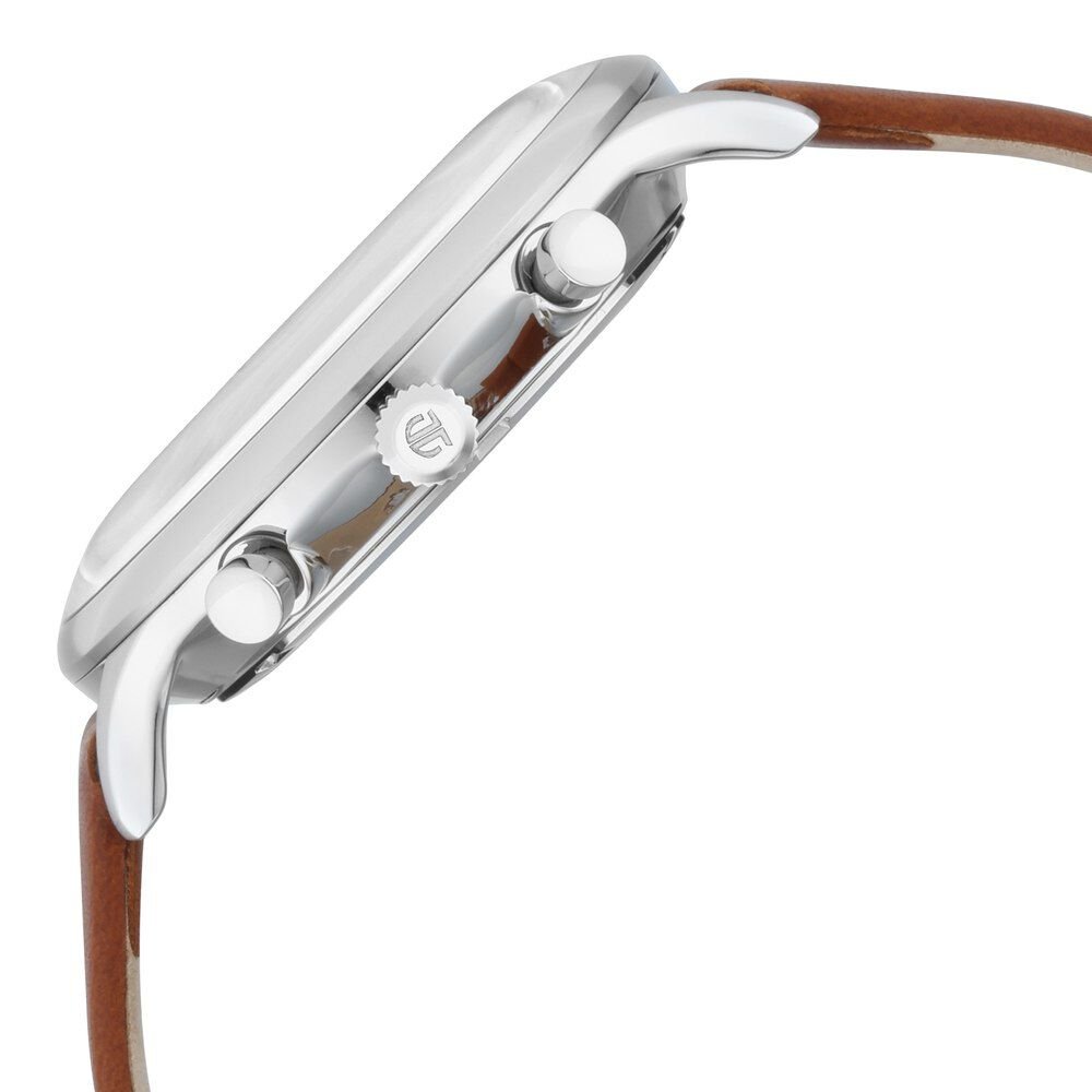 Titan Light Leathers Multifunction Black Dial Brown Leather Strap Watch For Men - The Watch Factory ®