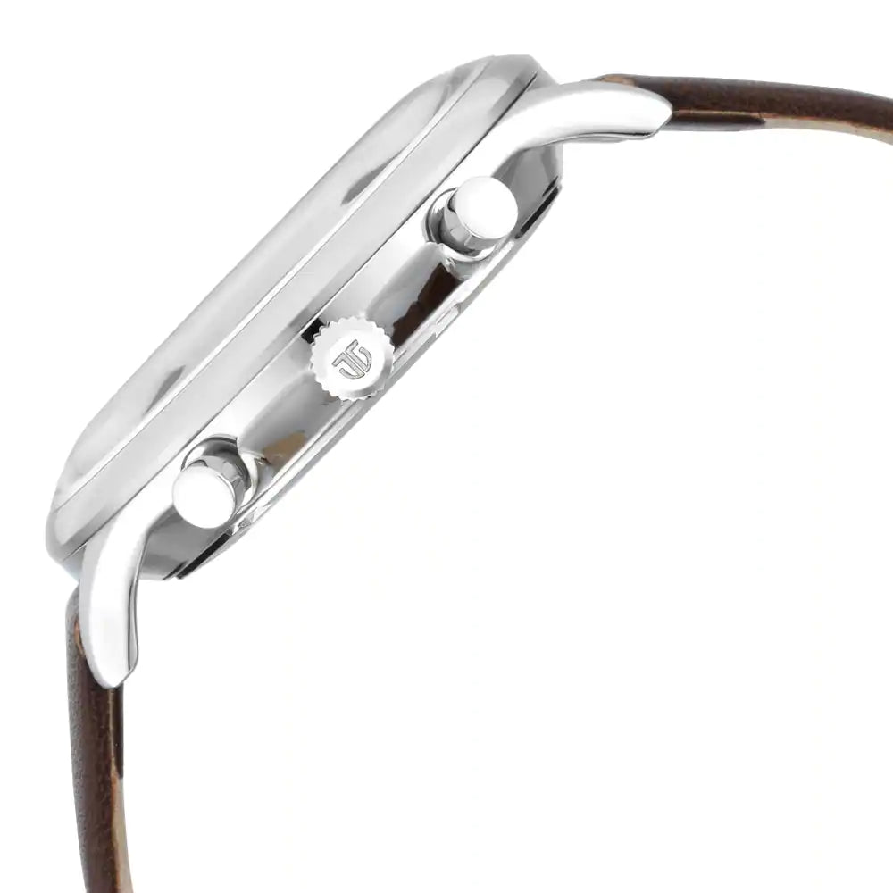 TITAN Light Leathers Watch with Brown Dial & Brown Leather Strap 90134SL02(DM196)