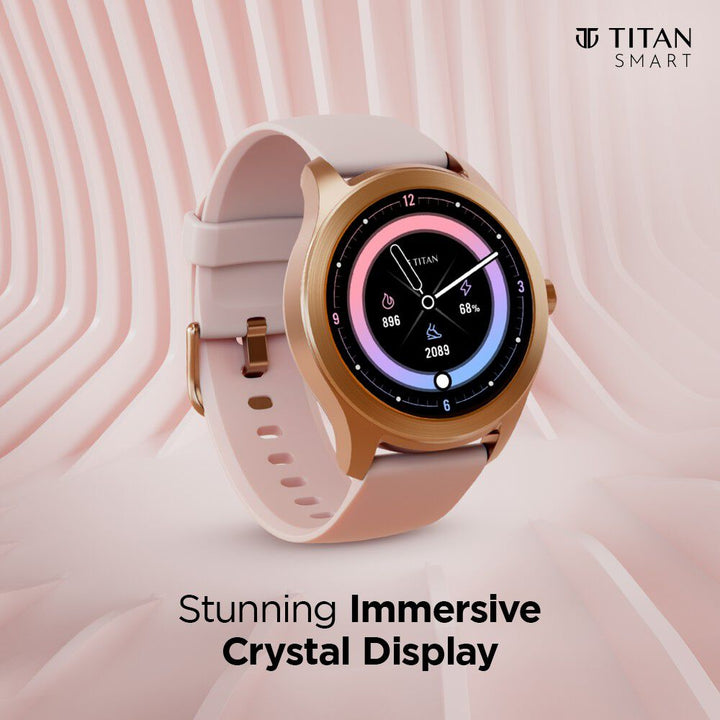Titan Smart Touch Screen Watch with Aluminium case 90137AP02