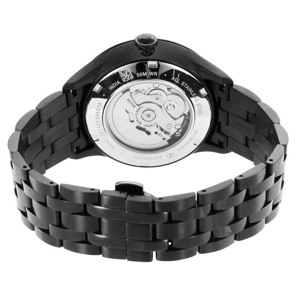 Titan Metal Mechanicals Automatic Grey Dial Grey Stainless Steel Strap Watch For Men - The Watch Factory ®