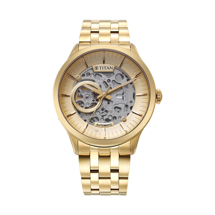 TITAN Men Metal Mechanicals - 90140YM01