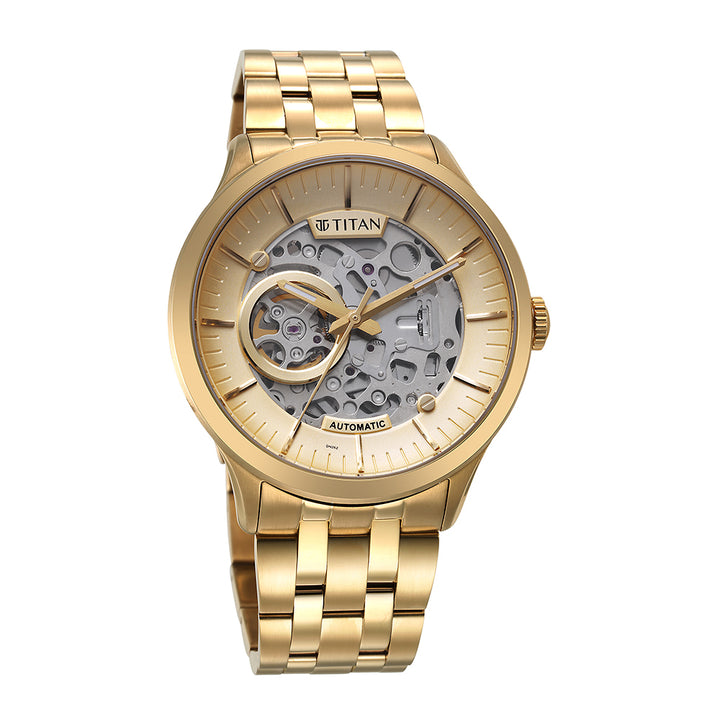 TITAN Men Metal Mechanicals - 90140YM01
