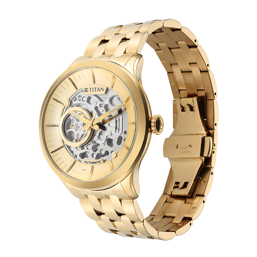 TITAN Men Metal Mechanicals - 90140YM01