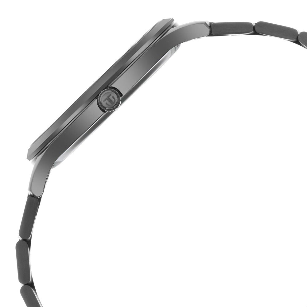 Titan Classique Slimline Anthracite Dial Analog with Date Stainless Steel Strap watch for Men - The Watch Factory ®