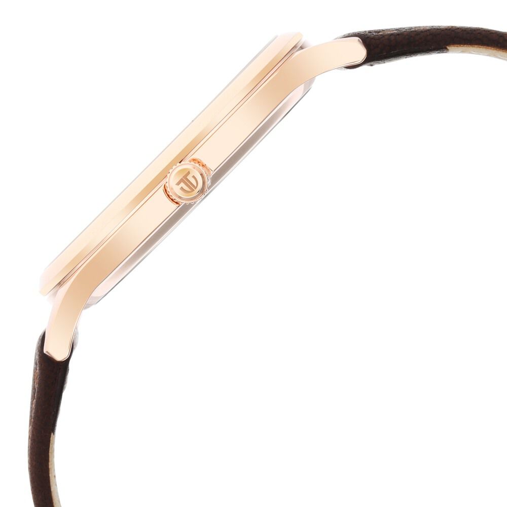 Titan Classique Slimline Silver Dial Analog with Date Leather Strap watch for Men NS90142WL01