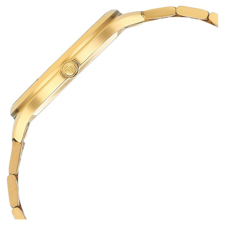 Titan Classique Slimline Champagne Dial Analog with Day and Date Stainless Steel Strap Watch for Men - The Watch Factory ®