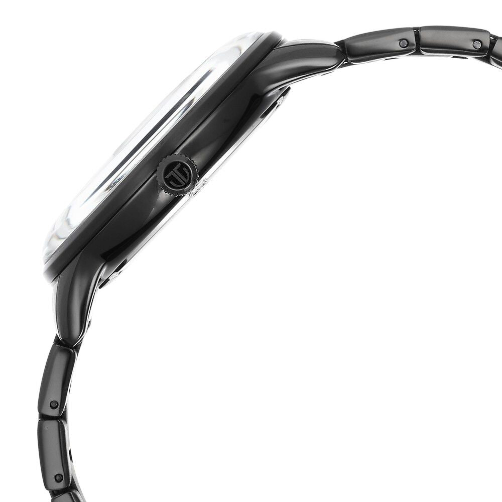 Titan Black Dial World Time with Date Stainless Steel Strap watch for Men - The Watch Factory ®