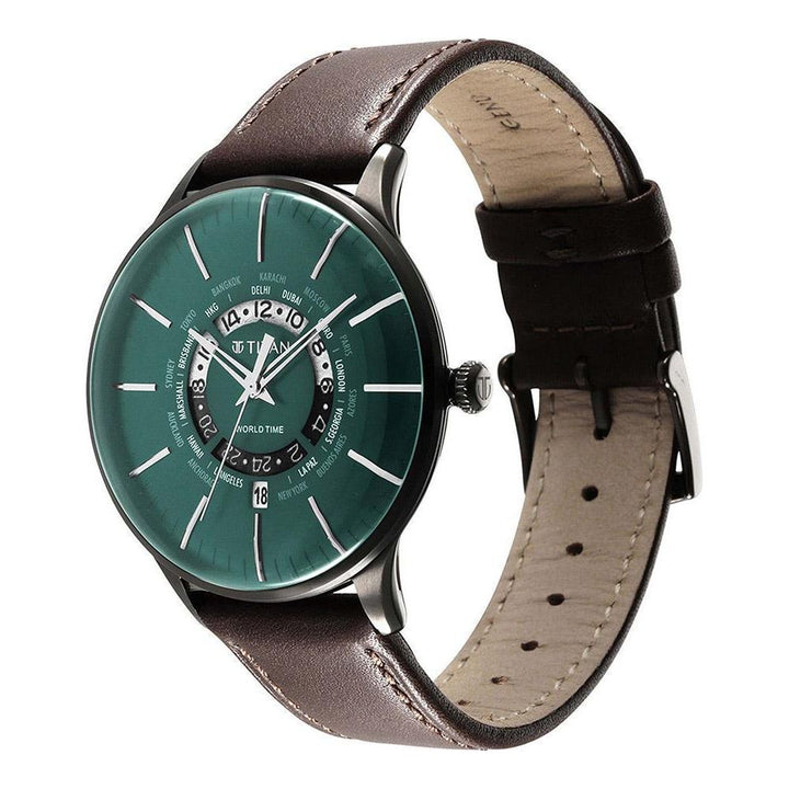 TITAN Men World Time 90145QL01