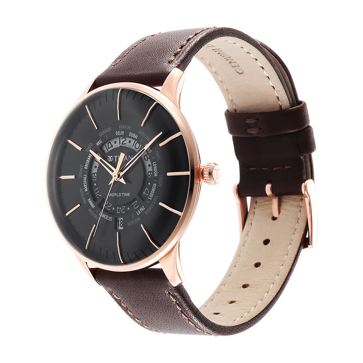 TITAN Men World Time - 90145WL01