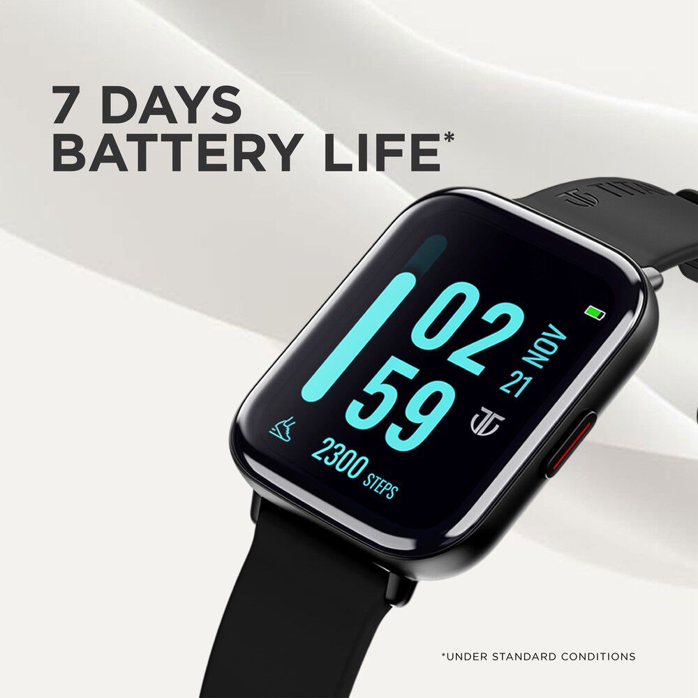 Titan Smart Watch Silicone Green Strap Watch For Unisex
