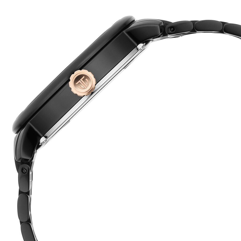 Titan Mechanical Slimline Black Dial Mechanical Stainless Steel Strap watch for Men - The Watch Factory ®