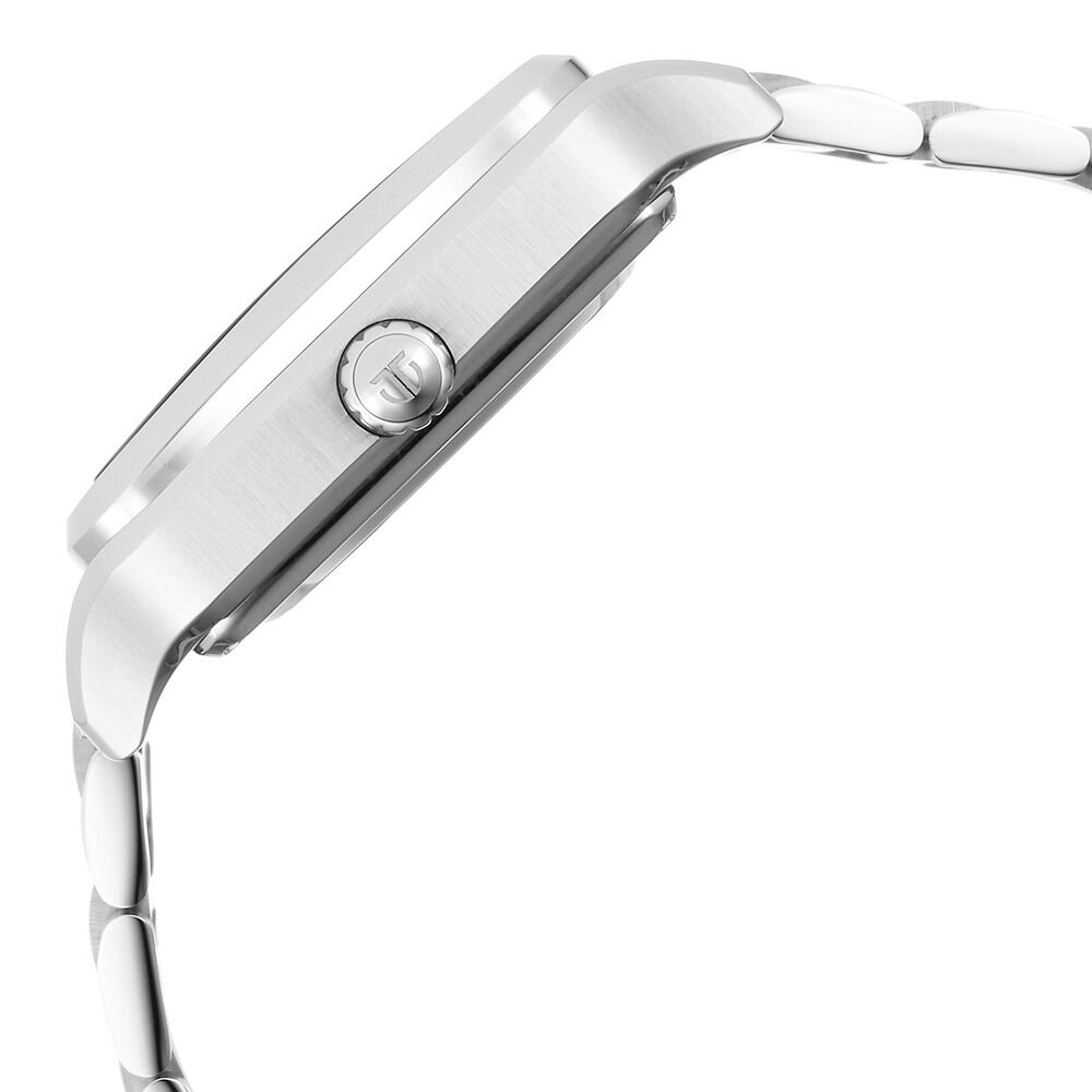 Titan Shaped Automatics Anthracite Dial Stainless Steel Strap for Men - The Watch Factory ®