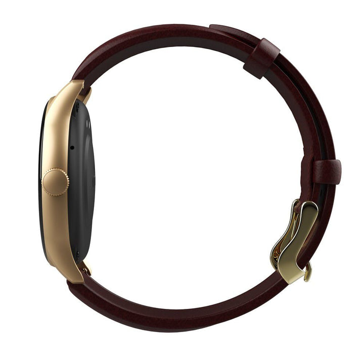 Titan Evoke Leather: Luminous AMOLED Display & Water-Resistant Smartwatch