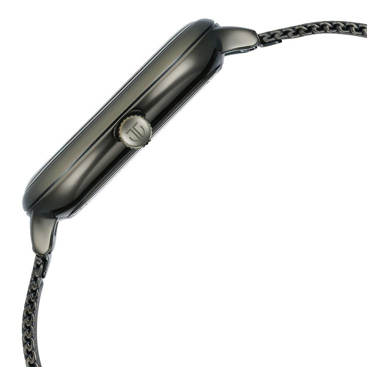 Titan Avant Garde Quartz Multifunction Brown Dial With Green Color Stainless Steel Strap Watch For Men - The Watch Factory ®