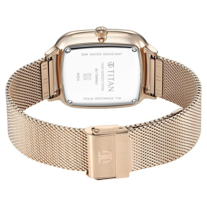 Titan Avant Garde Silver Dial Quartz Multifunction Stainless Steel Strap watch for Men - The Watch Factory ®