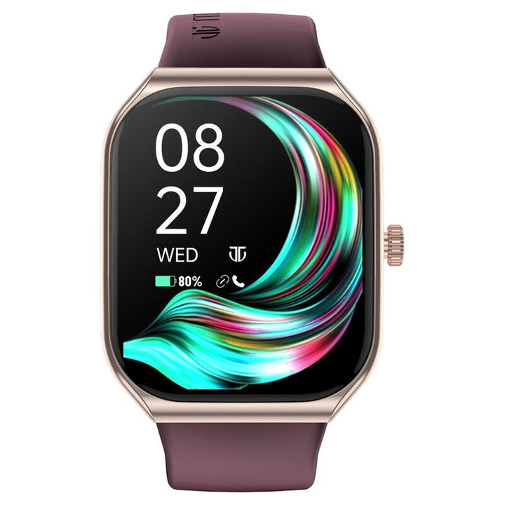 Titan Smart Watch With 1.96 Inch AMOLED Display | 410 X 502 Pixel Resolution | AI Voice Assistant | Multiple Menu Styles