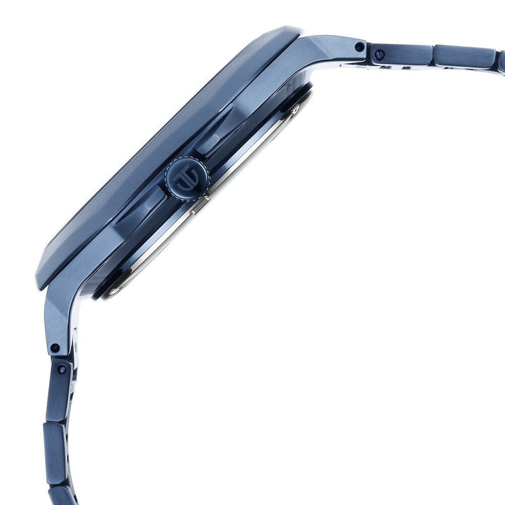 Titan Classic Slim Multifunction Quartz Multifunction Blue Dial Stainless Steel Strap Watch For Men - The Watch Factory ®