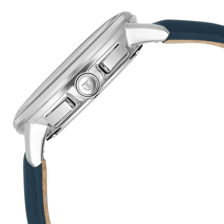 Titan Light leathers Multifunction Silver Dial Leather Strap Watch For Men - The Watch Factory ®