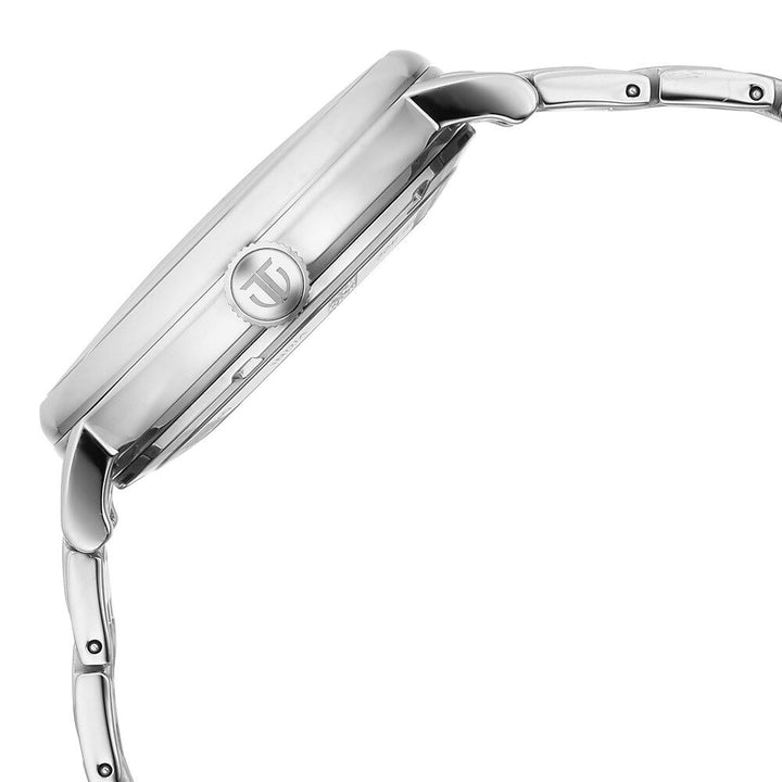 Titan Yin Yang Skeletal Automatic Analog with Black Dial Silver Stainless Steel Strap Watch for Men-90222SM01